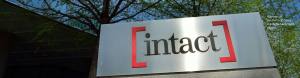 Intact Financial Corporation logo on a sign outside