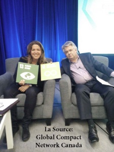 Susy Torriente et Blair Feltmate à Globe (mars 2016)