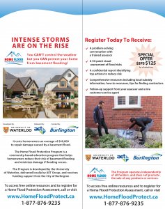 Home Flood Protection Program flyer