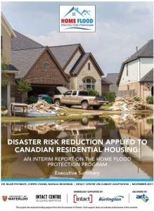 Home Flood Protection Program Cover Page of the interim report