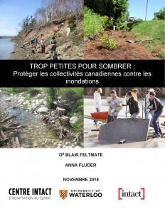 La couverture d'un rapport du Centre Intact