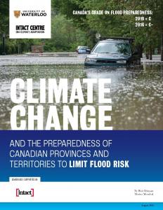 Climate Change and the Preparedness of Canadian Provinces and Territories to Limit Flood Risk