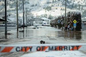 flooded street